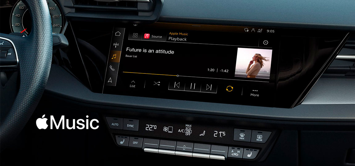 Audi-A3-Sportback-TFSIe-apple-music-integrado